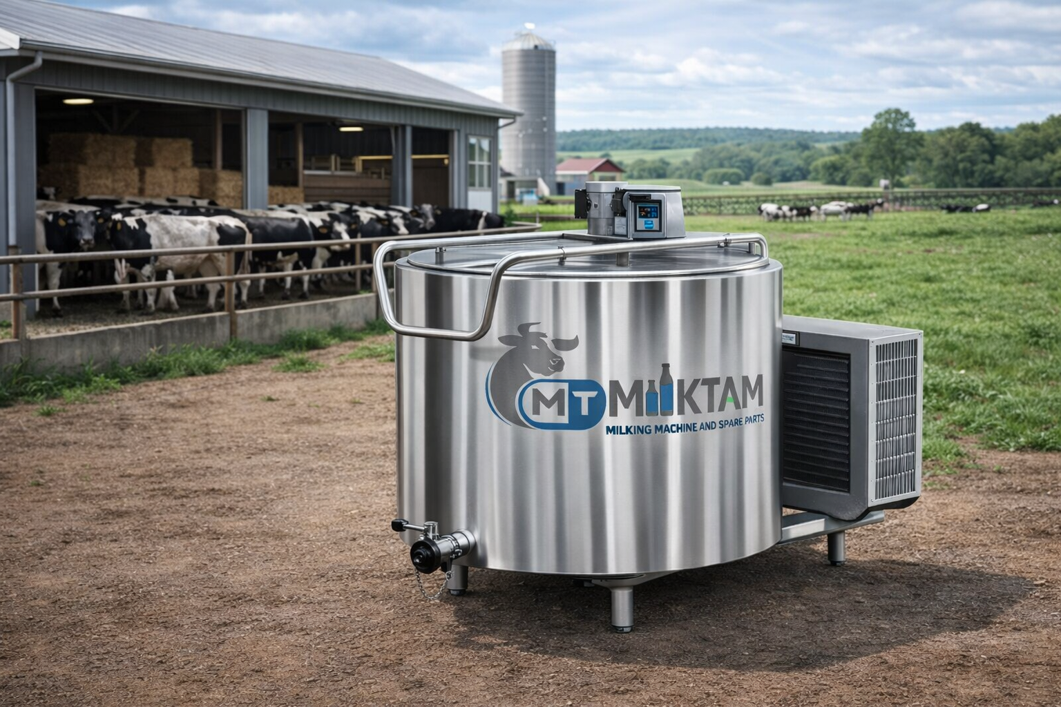 1000 Litre Süt Soğutma Tankı