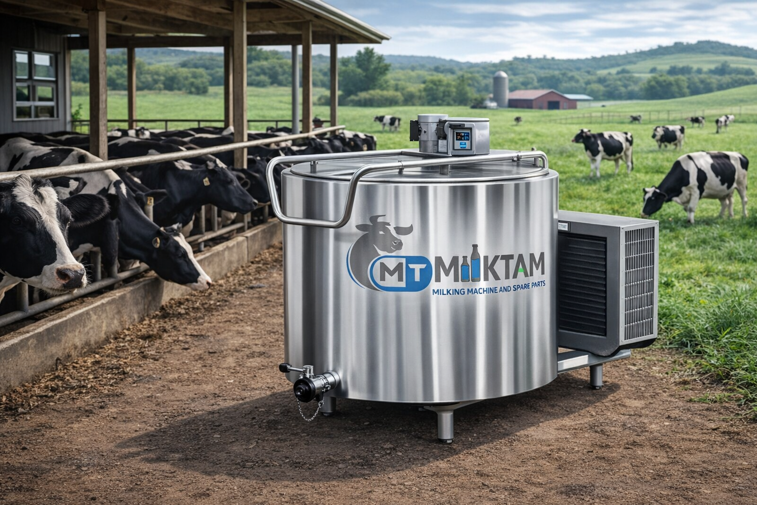 4000 Litre Süt Soğutma Tankı